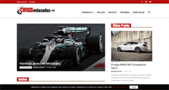 Desktop Screenshot of curvasenlazadas.com